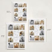 "Christmas Candids" - Holiday Cards in Snow by Robert and Stella - Formats Available