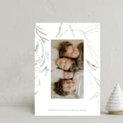 "Winter Whites" - Holiday Cards in Snowball by Eve Schultz - Front