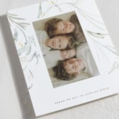 "Winter Whites" - Holiday Cards in Snowball by Eve Schultz - Detail