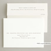 "Winter Whites" - Holiday Cards in Snowball by Eve Schultz - FREE Recipient Addressing