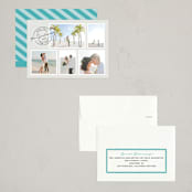 "postable multi" - Holiday Cards in Pebble by Kamala Nahas - Assembled