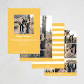 "finding joy" - Holiday Cards in Halo by Creo Study - Back of Card Options