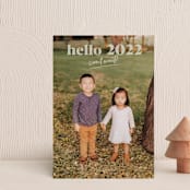 "can't wait 2021" - Holiday Cards in Pear by Aspacia Kusulas - Front
