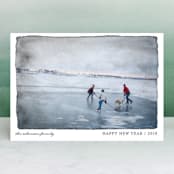 "Aquarelle" - Holiday Cards in Ash by cambria - Front