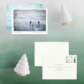 "Aquarelle" - Holiday Cards in Ash by cambria - Assembled