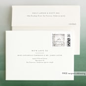 "Aquarelle" - Holiday Cards in Ash by cambria - FREE Recipient Addressing