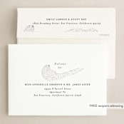 "Snowfall" - Holiday Cards in Winter by Itsy Belle Studio - FREE Recipient Addressing