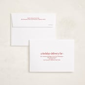 "holiday era" - Holiday Cards in Snow by Angela Marzuki - FREE Recipient Addressing