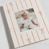 "lines of bows" - Holiday Cards in Cider by Ellen Schlegelmilch - Detail
