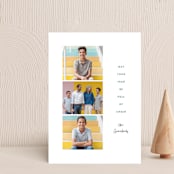 "days be merry and bright" - Holiday Cards in Forest by Laura Hamm - Front