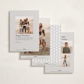 "Noelle" - Holiday Cards in Marshmallow by Pati Cascino - Back of Card Options