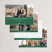 "Little Moments of Togetherness" - Holiday Cards in Fir by Mansi Verma - Back of Card Options