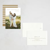 "Off the Grid" - Holiday Cards in Butterscotch by Carolyn MacLaren - Assembled
