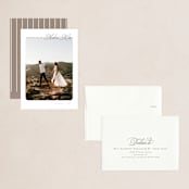 "O Come" - Holiday Cards in Champagne by Brianne Larsen - Assembled