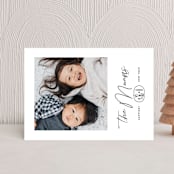 "Turning" - Holiday Cards in Snow by Owl and Toad - Front