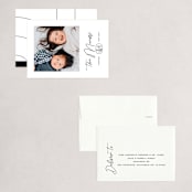 "Turning" - Holiday Cards in Snow by Owl and Toad - Assembled