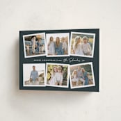 "Flicks" - Holiday Cards in Lagoon by Jennifer Postorino - Folded Card