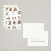 "Multi Stamp Photo" - Holiday Cards in Mint by Hannah Williams - Assembled
