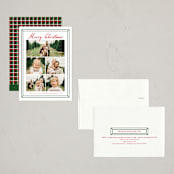 "classic multi frame" - Holiday Cards in Pine by Kanika Mathur - Assembled