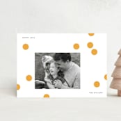 "Happy Dots" - Holiday Cards in Sunny by Sumak Studio - Front