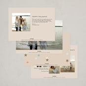 "Confetti Cheers" - Holiday Cards in Confetti by Pixel and Hank - Back of Card Options