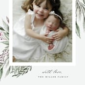 "Classic Greenery" - Holiday Cards in Forest by Nicoletta Savod - Detail