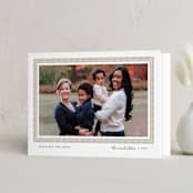 "Drawn Frame" - Holiday Cards in Snow by Snow and Ivy - Folded Card