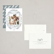 "Many Times Many Ways" - Holiday Cards in Slate by Alethea and Ruth - Assembled