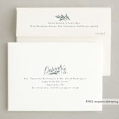 "Many Times Many Ways" - Holiday Cards in Slate by Alethea and Ruth - FREE Recipient Addressing