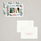"Vintage Winterberry" - Holiday Cards in Gumdrop by Angel Walker - Assembled