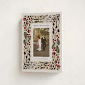 "Abundance" - Holiday Cards in Putty by Meagan Christensen - Folded Card