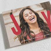 "THIS" - Holiday Cards in Ruby by Lauren Chism - Detail
