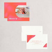 "Retro Merry Married" - Holiday Cards in Candy by Kanika Mathur - Assembled