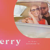 "Retro Merry Married" - Holiday Cards in Candy by Kanika Mathur - Detail