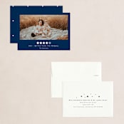 "Rating 2020" - Holiday Cards in Midnight by Hudson meet Rose - Assembled