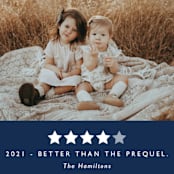 "Rating 2020" - Holiday Cards in Midnight by Hudson meet Rose - Detail