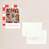 "Merriest of All" - Holiday Cards in Red Stocking by Oscar and Emma - Karly Depew - Assembled
