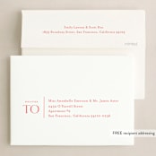 "Merriest of All" - Holiday Cards in Red Stocking by Oscar and Emma - Karly Depew - FREE Recipient Addressing
