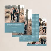 "We Made It!" - Holiday Cards in Moonstone by Kelsey Mucci - Back of Card Options
