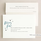 "We Made It!" - Holiday Cards in Moonstone by Kelsey Mucci - FREE Recipient Addressing