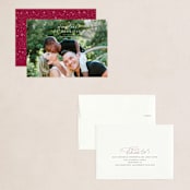 "wonder love" - Holiday Cards in Snow by Erin Deegan - Assembled