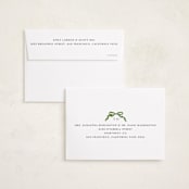 "Gibson" - Holiday Cards in Pine by Pati Cascino - FREE Recipient Addressing