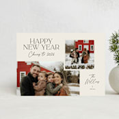 "Aesthetic" - Holiday Cards in Eggnog by Nicole Barreto - Front