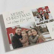 "Aesthetic" - Holiday Cards in Eggnog by Nicole Barreto - Detail
