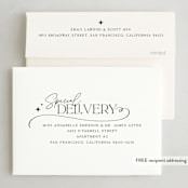 "Aesthetic" - Holiday Cards in Eggnog by Nicole Barreto - FREE Recipient Addressing