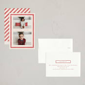 "Perfectly Framed" - Holiday Cards in Candy by Corinne Malesic - Assembled