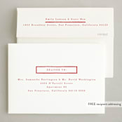 "Perfectly Framed" - Holiday Cards in Candy by Corinne Malesic - FREE Recipient Addressing