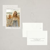 "Joyful" - Holiday Cards in Smoke by taylorVdesign - Assembled