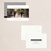 "Minimalist Panoramic" - Holiday Cards in Snowy by Kerry Doyle - Assembled