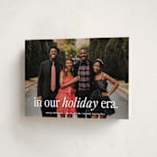 "holiday era" - Holiday Cards in Snow by Angela Marzuki - Folded Card
